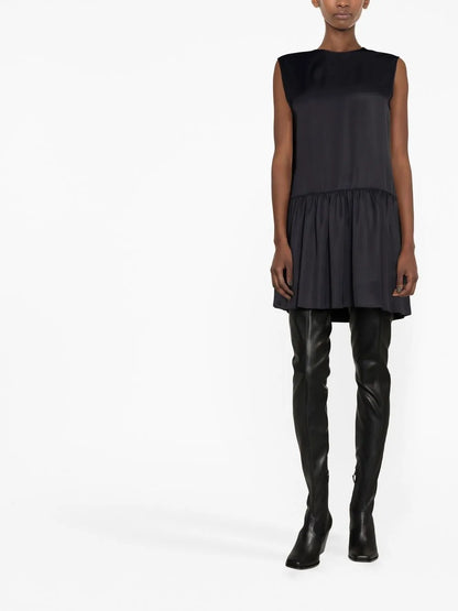 Round-Neck Sleeveless Minidress