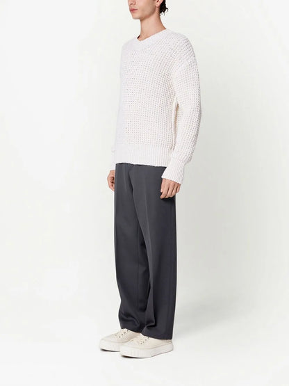 Crew-Neck Knit Jumper