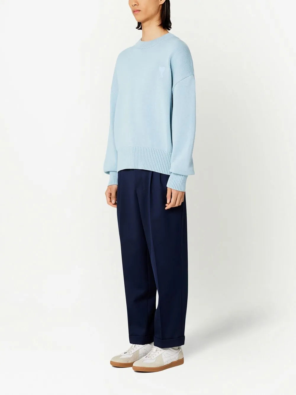 Ami De Coeur Embroidered Sweater
