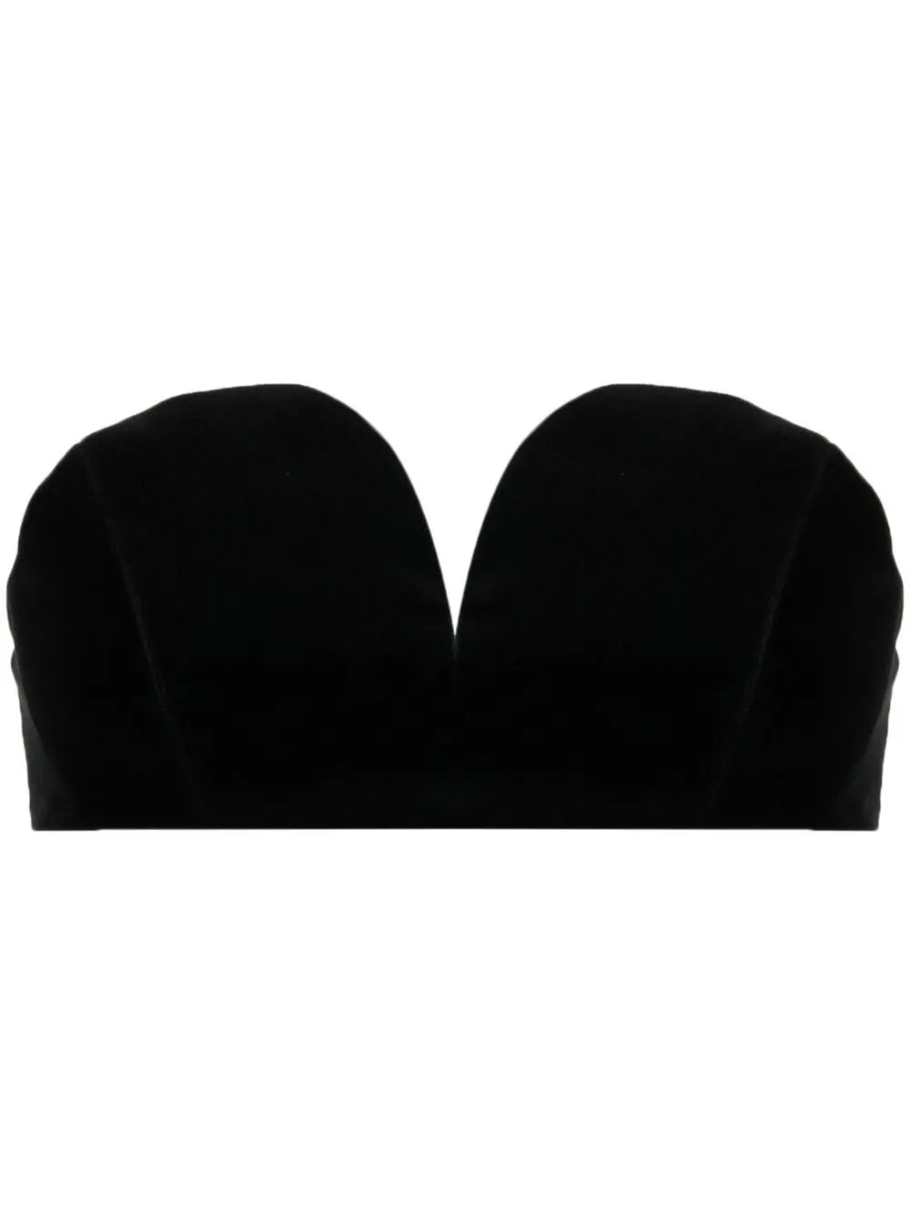 Jealousy Strapless Velvet Top