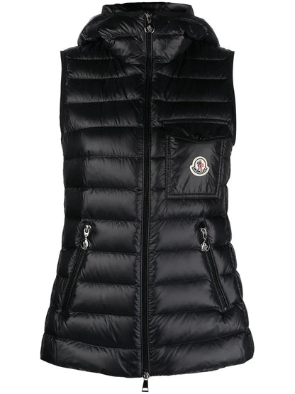 Logo-Print Padded Gilet