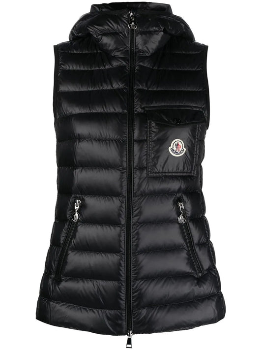 Logo-Print Padded Gilet