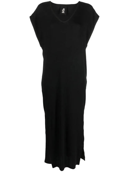 V-Neck Midi Dress