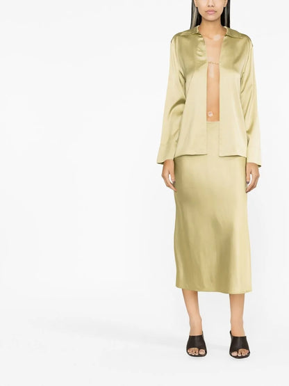 Logo-Plaque Blouse