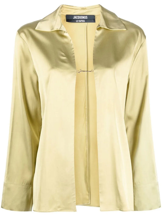Logo-Plaque Blouse