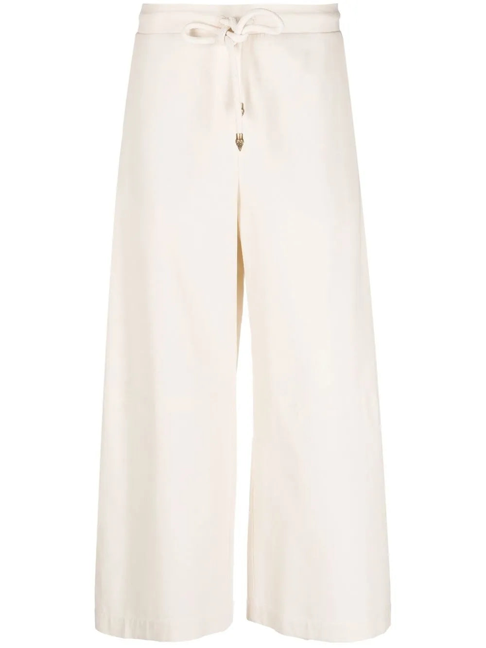 Four-Pocket Drawstring-Waist Culottes