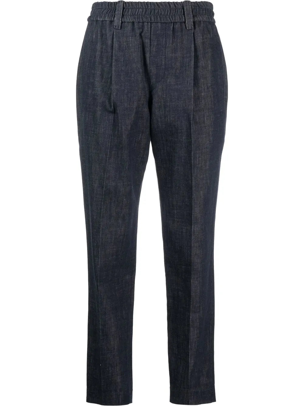 Elasticated-Waist Trousers