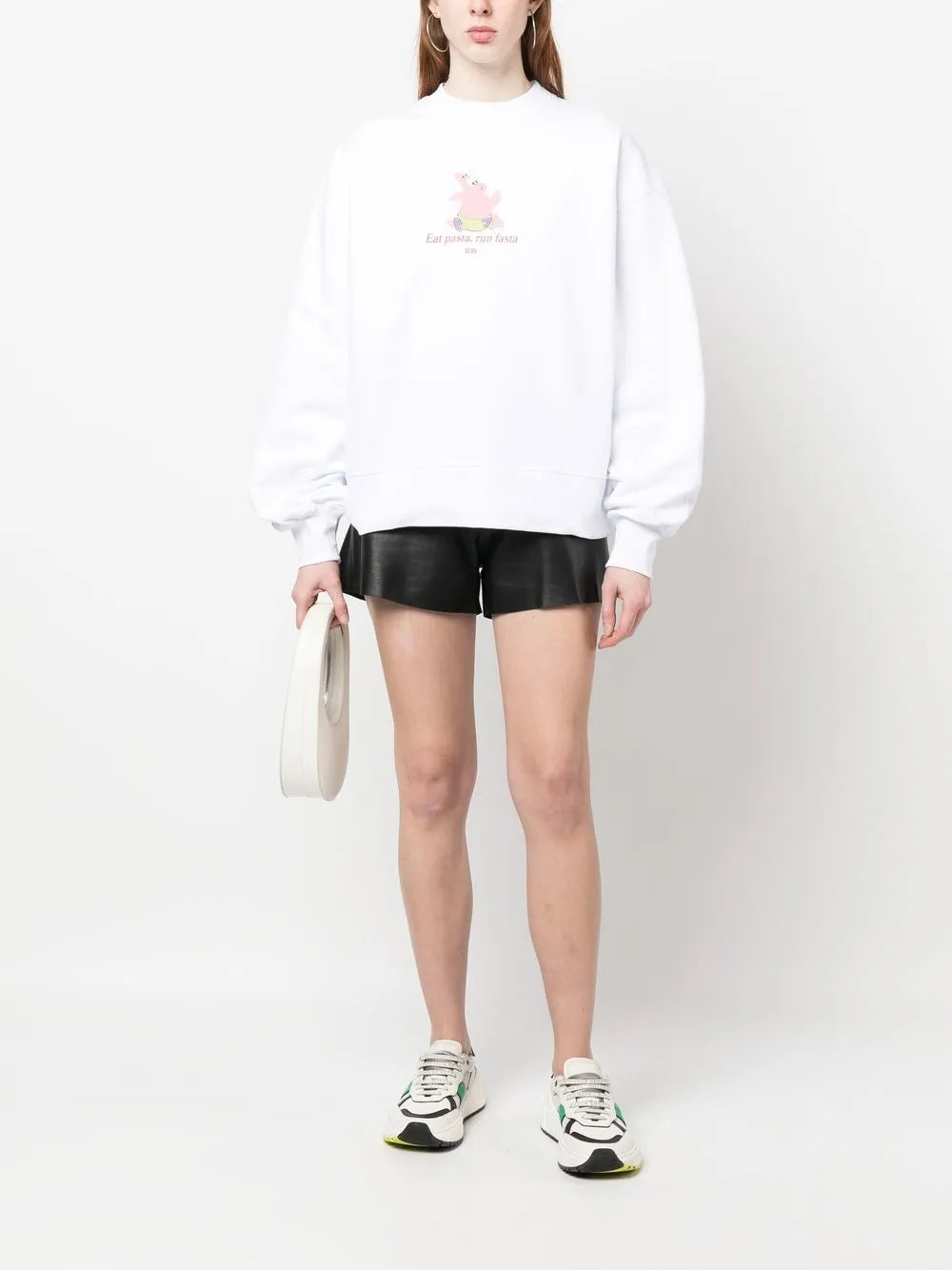 Graphic-Print Cotton Sweatshirt