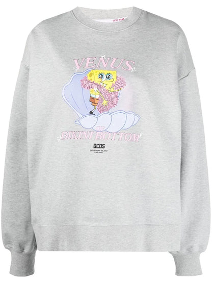 Sponge Bob-Print Sweatshirt