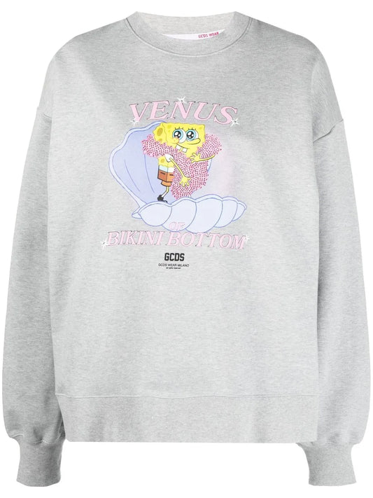 Sponge Bob-Print Sweatshirt