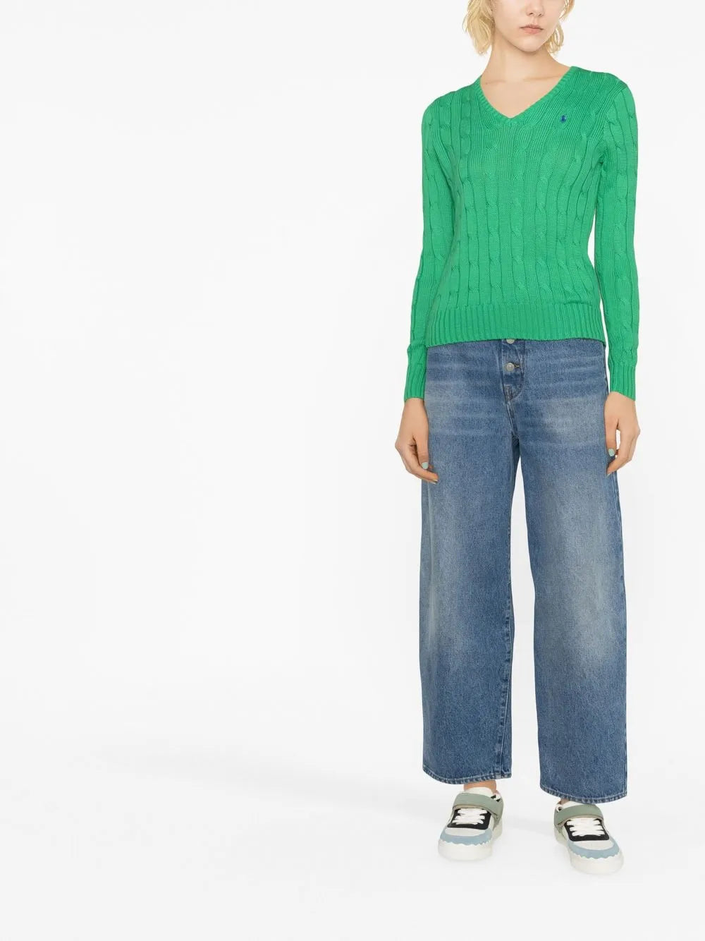 Cable-Knit Cricket Sweater