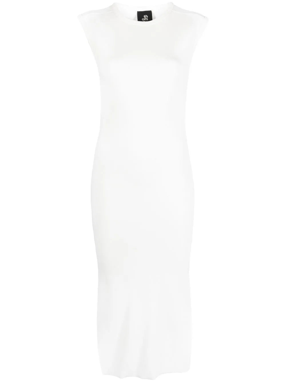 Open-Back Cotton Dress