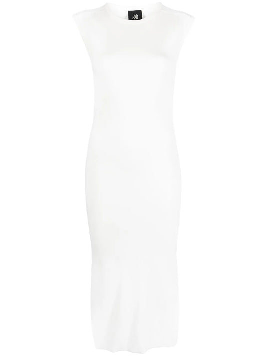 Open-Back Cotton Dress