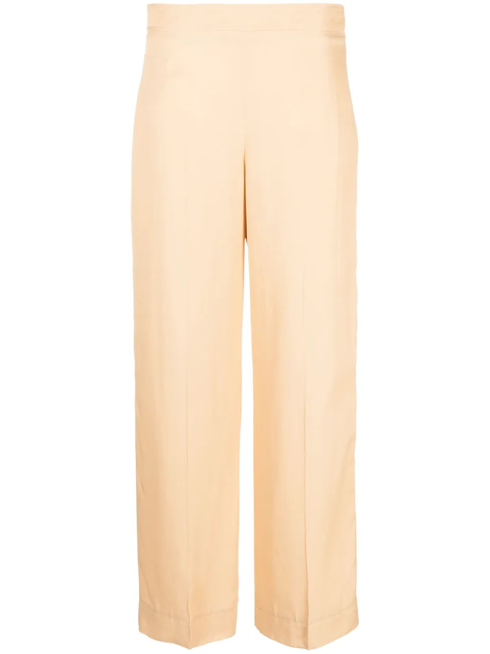 High-Waist Wide-Leg Trousers