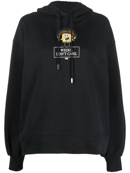 Graphic-Print Cotton Hoodie