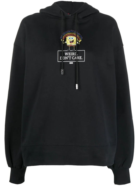 Graphic-Print Cotton Hoodie