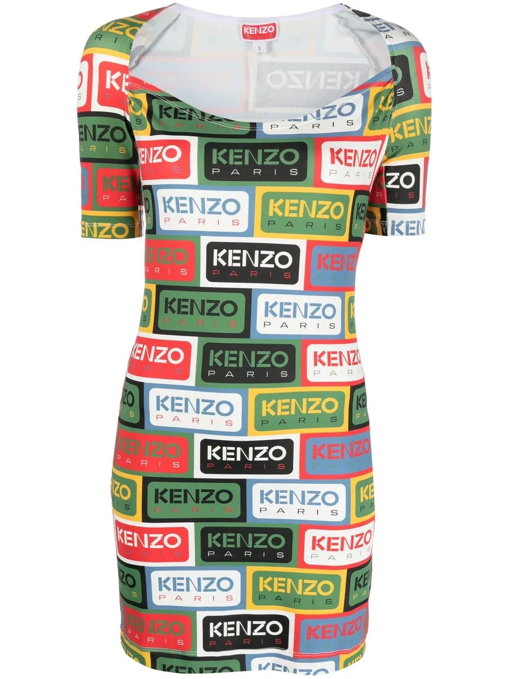 Logo-Print Minidress