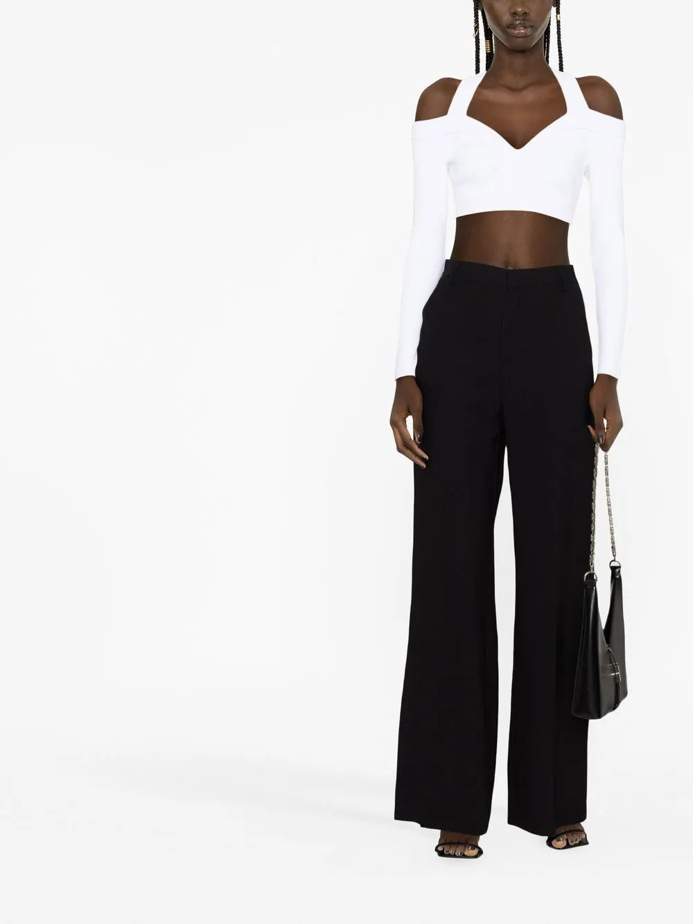 Cut-Out Knitted Top