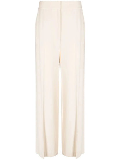 High-Waisted Wide-Leg Trousers