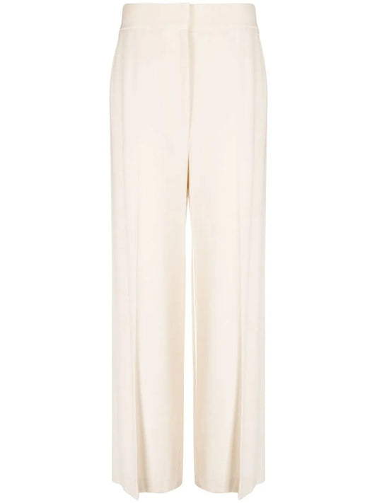 High-Waisted Wide-Leg Trousers