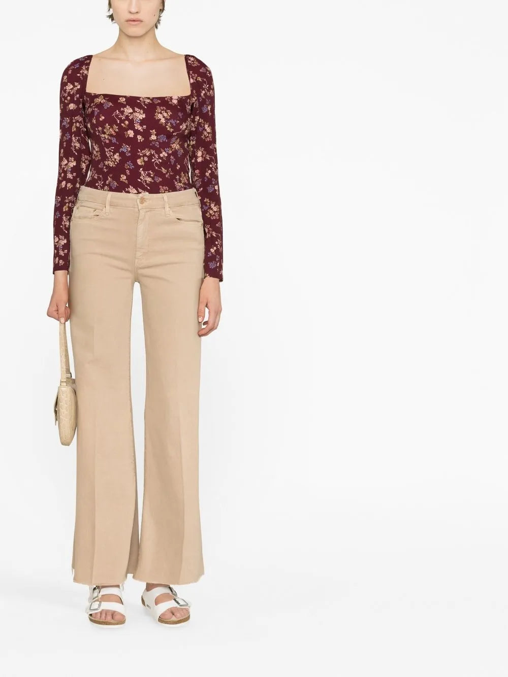 The Roller Fray Flared Jeans