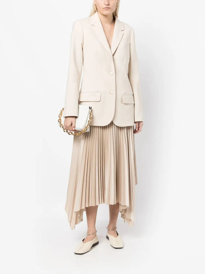 Single-Breasted Tailored Blazer