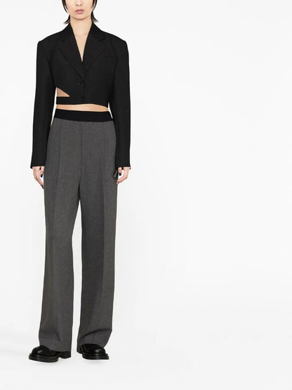 Logo-Patch Wide Trousers