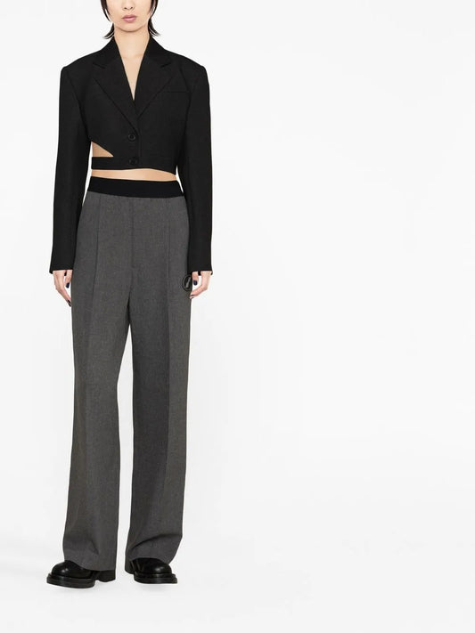 Logo-Patch Wide Trousers