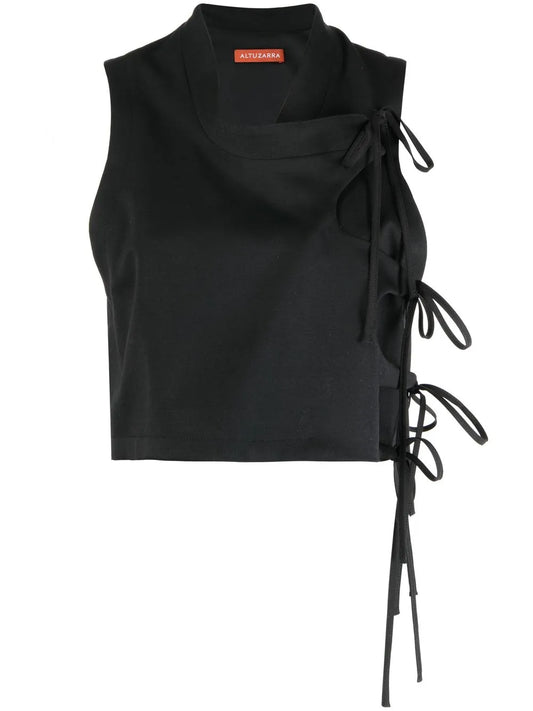 Ellis Side-Tie Sleeveless Top