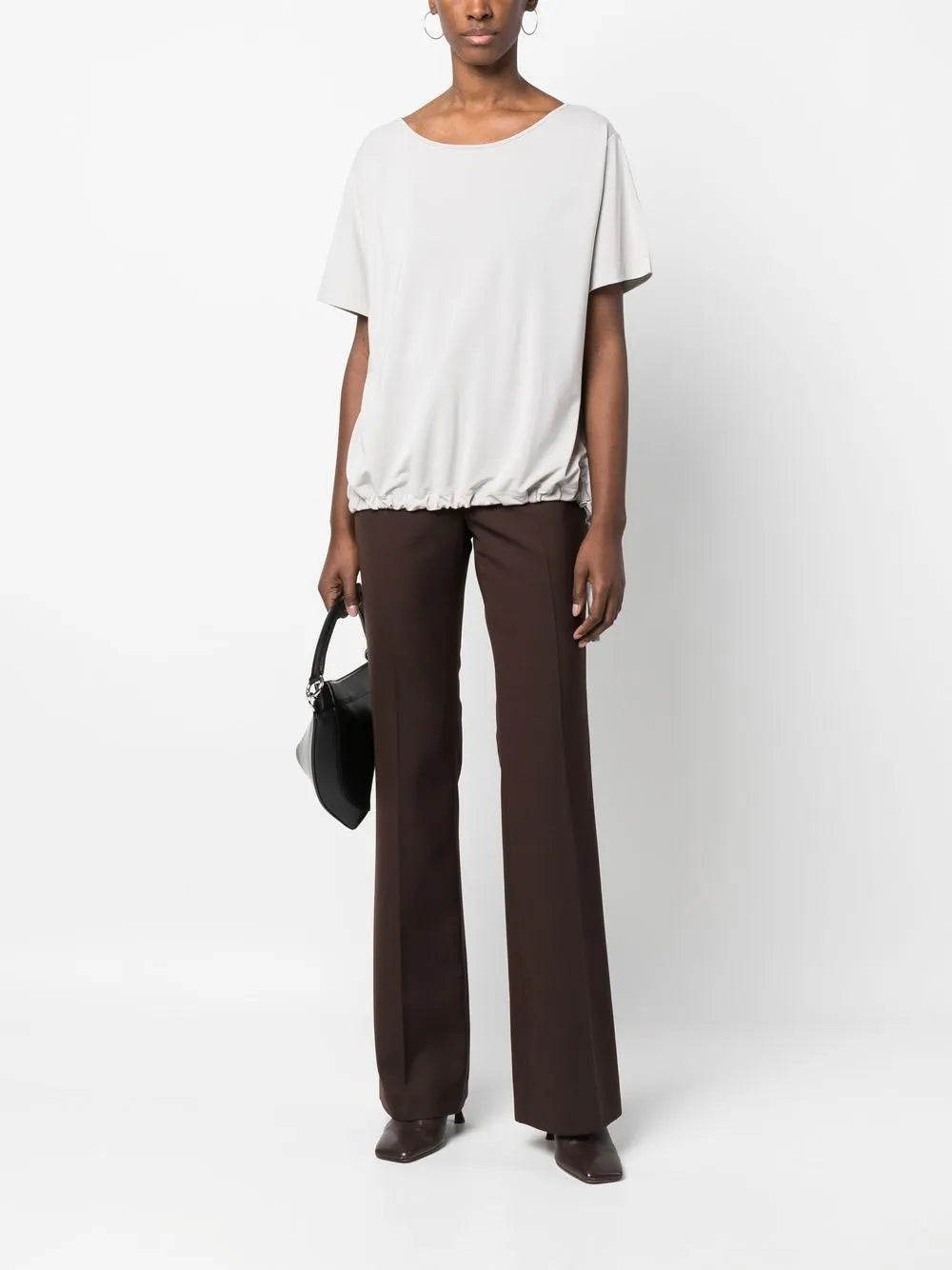 Side-Tie Detail T-Shirt