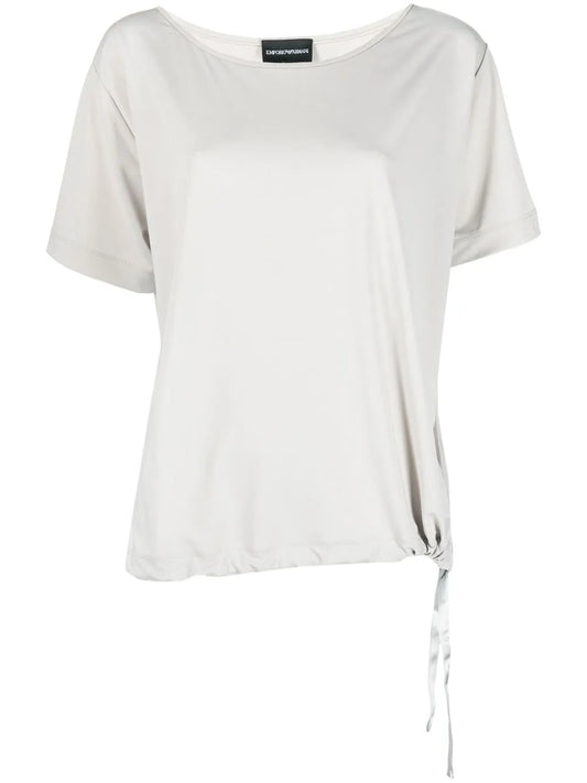 Side-Tie Detail T-Shirt