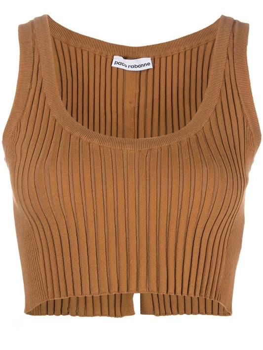 Ribbed Cropped Top