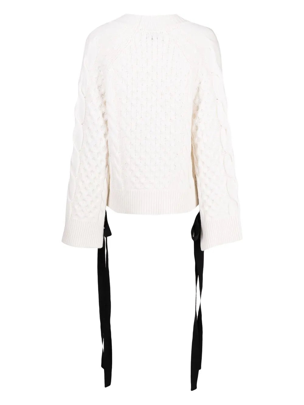 Boxy Cable-Knit Cardigan