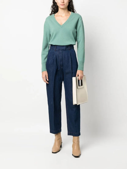V-Neck Plain Jumper