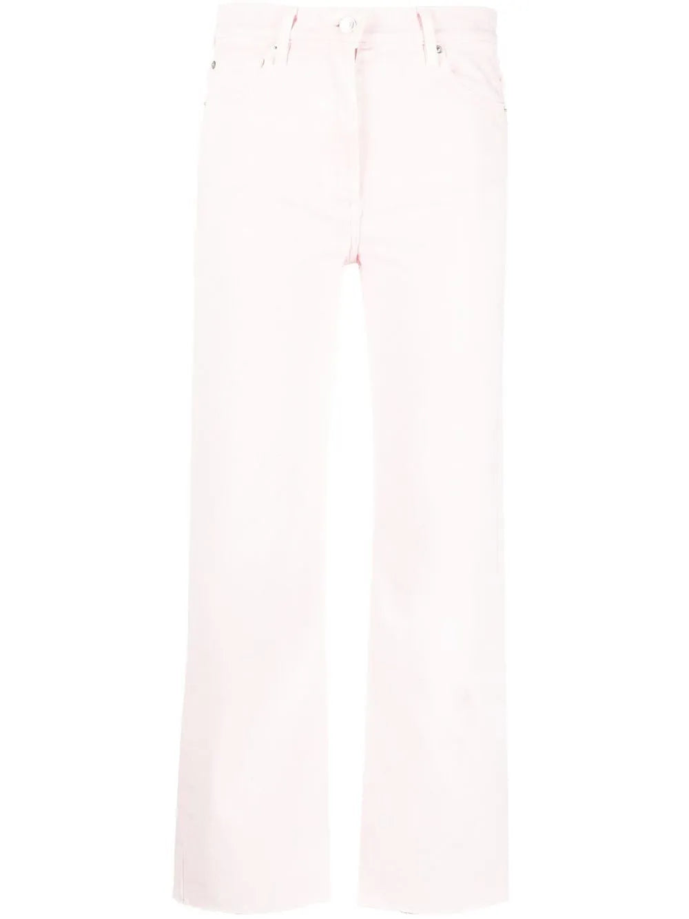 Straight-Leg Cropped Jeans