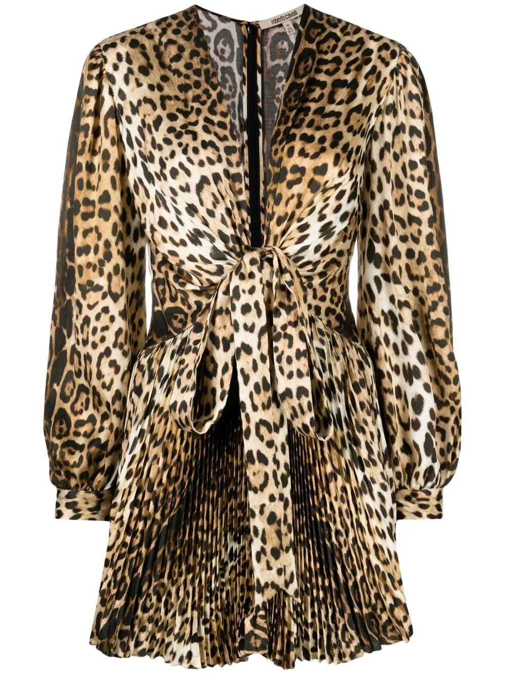 Leopard-Print Mini Dress
