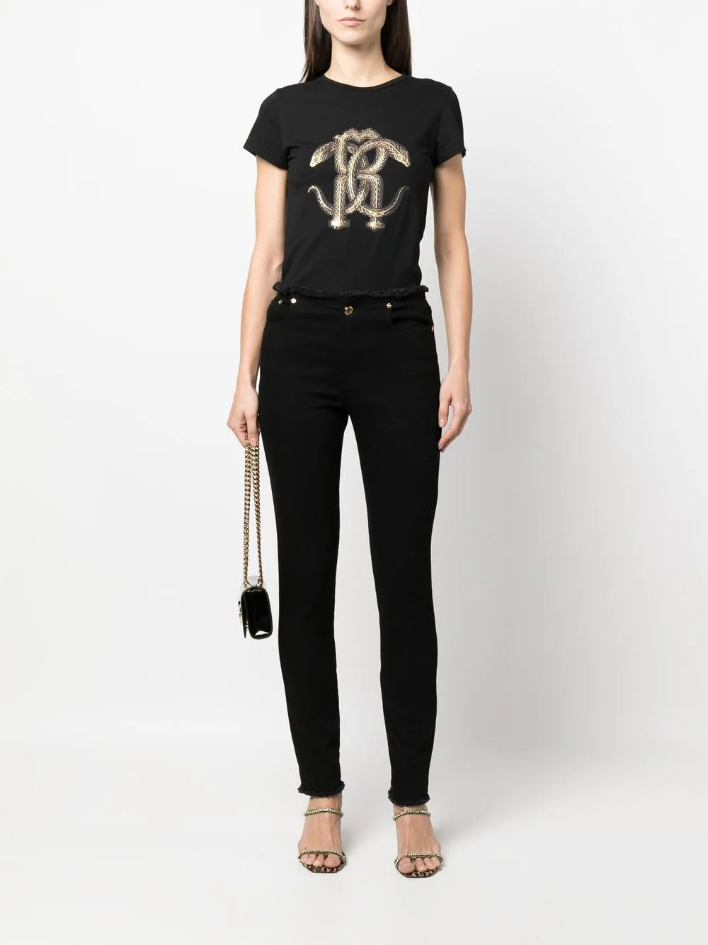 Mirror Snake-Print T-Shirt