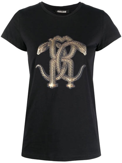 Mirror Snake-Print T-Shirt
