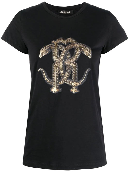Mirror Snake-Print T-Shirt