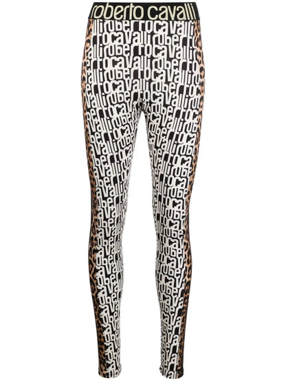 Logo-Print Stretch Legging