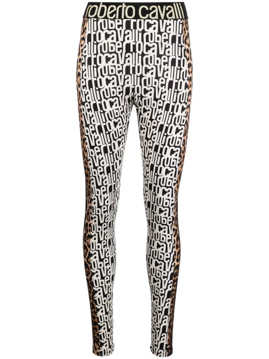 Logo-Print Stretch Legging