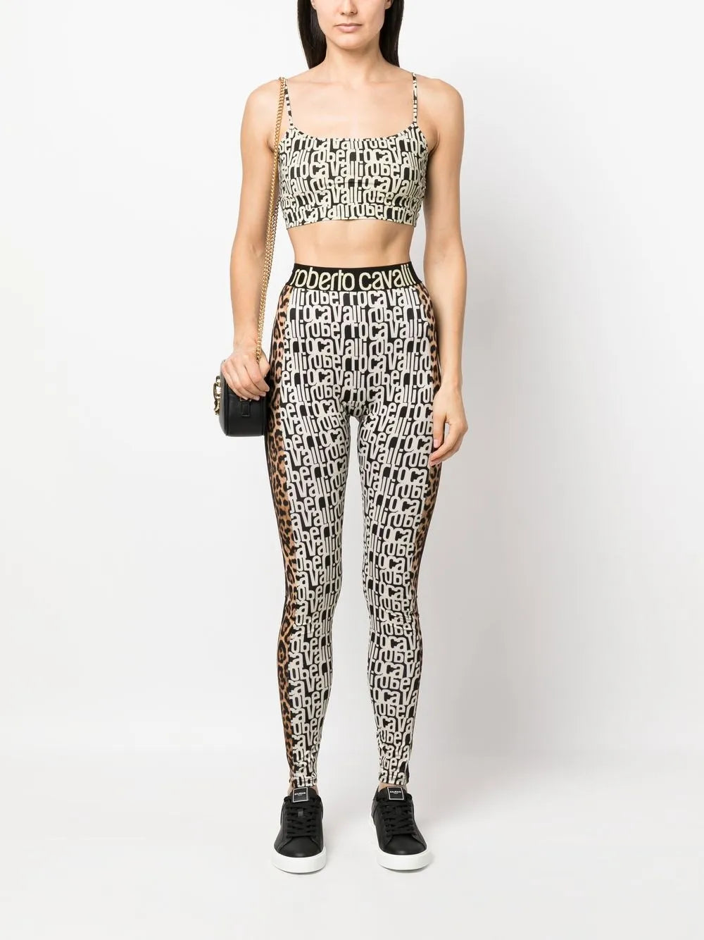 Logo-Print Stretch Legging