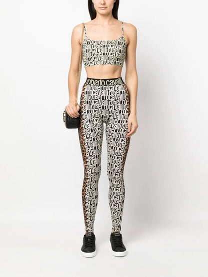 Logo-Print Stretch Legging