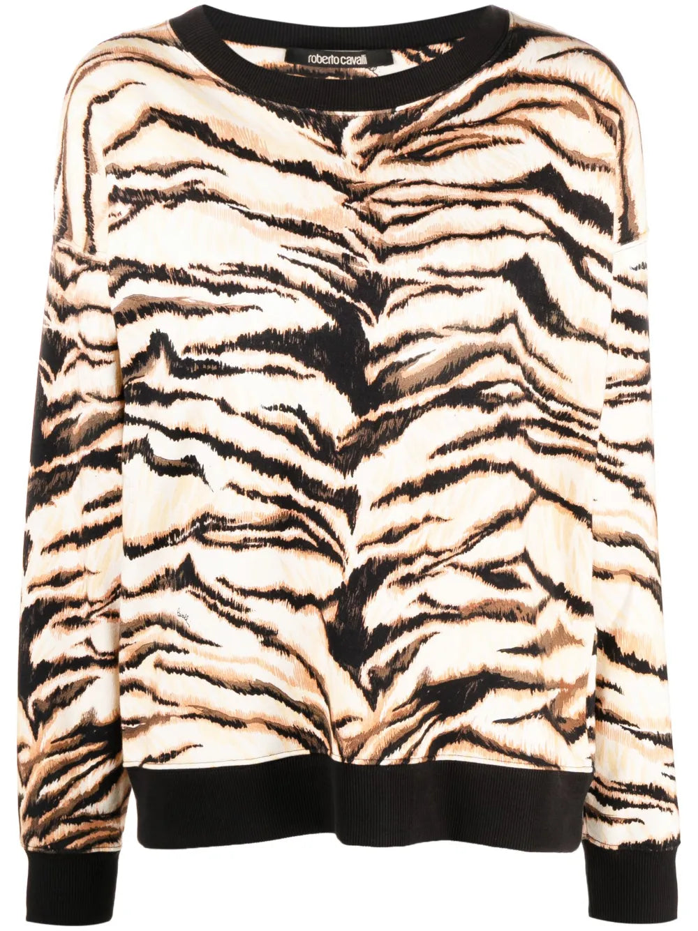 Animal-Print Long-Sleeve T-Shirt