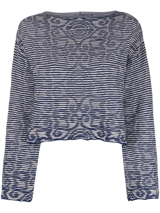 Patterned Intarsia Knit Jumper