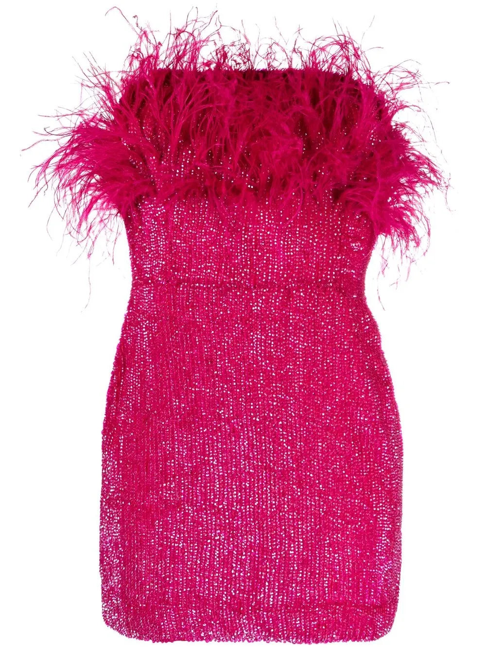 Sequin-Embellished Mini Dress