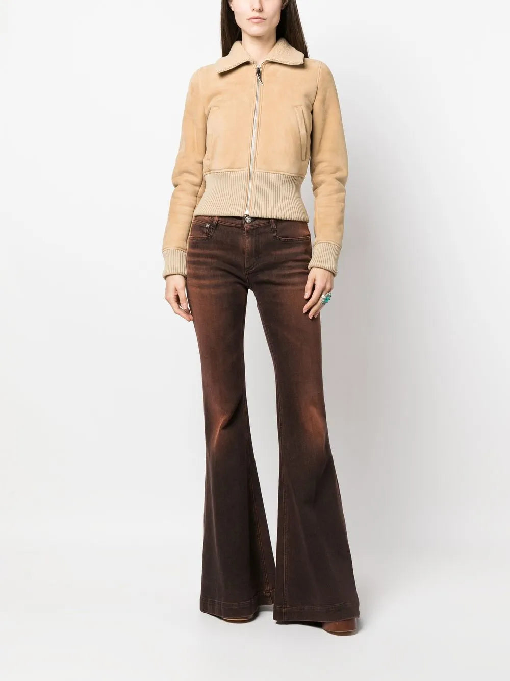 Suede Bomber Jacket