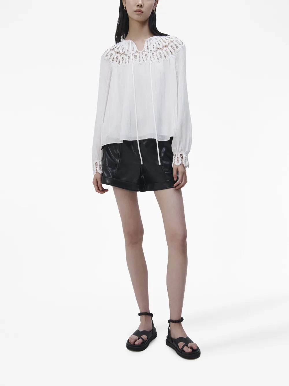 Long-Sleeve Blouse