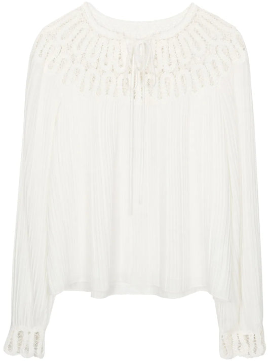 Long-Sleeve Blouse