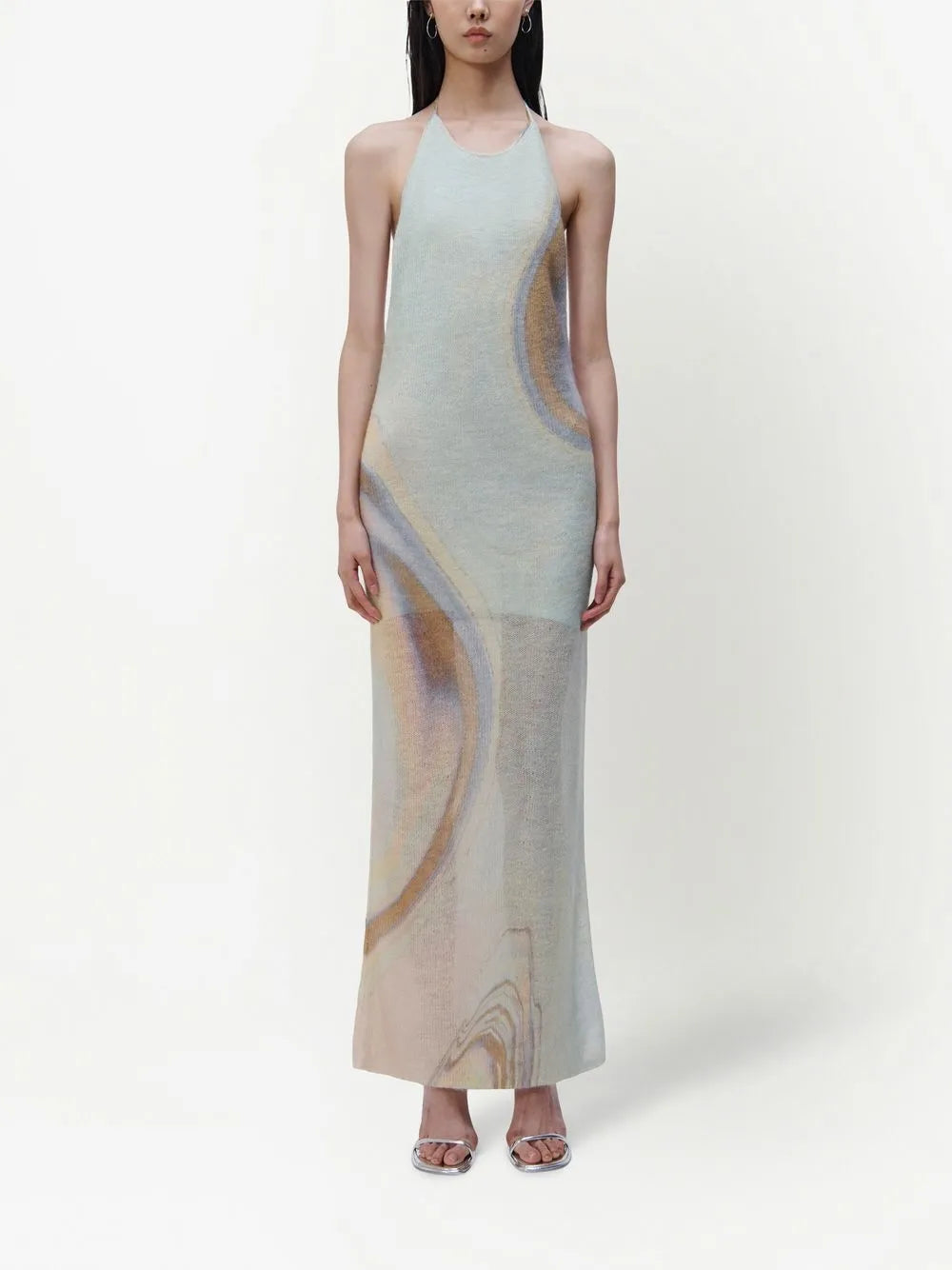 Mischa Abstract-Print Dress